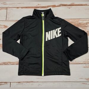Nike Track Jacket Black Boys Kids Size L 7